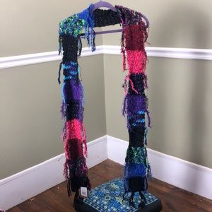Super fun and colorful Artsy Scarf